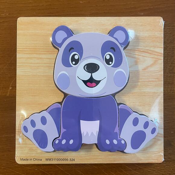 Wooden Mini Puzzles (3) Educational Learning Toys New Sealed - Picture 3 of 5